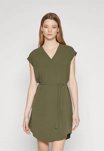 Дневное платье VIJOSA BELT DRESS VILA, цвет kalamata