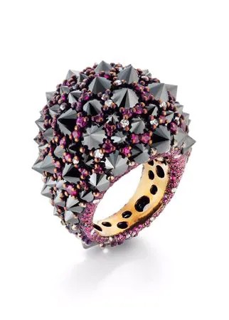 MATTIOLI кольцо из розового золота с бриллиантом