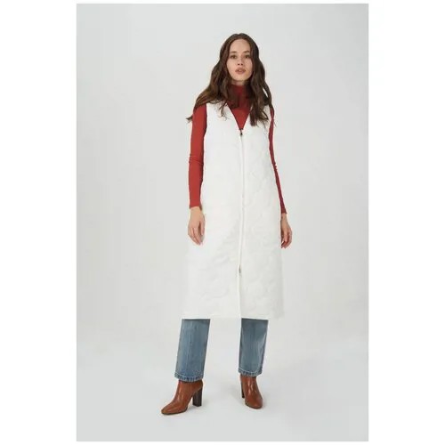 Стеганый жилет Ennergiia AW23-Jac03 Белый 42