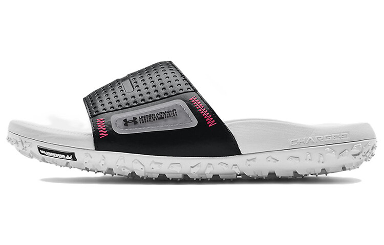 Шлепанцы мужские серые/черные Under Armour