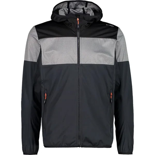 Спортивная куртка CMP Fix Hood 31A5727 softshell, серый