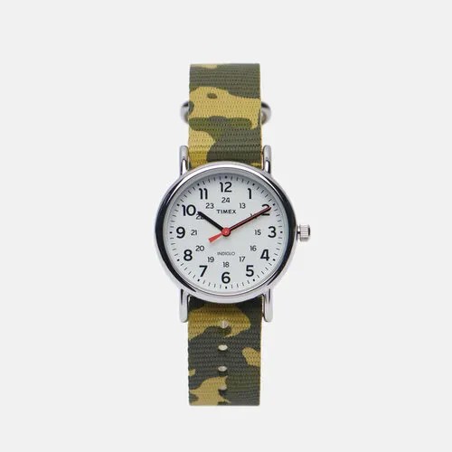 Наручные часы TIMEX Наручные часы Timex Weekender камуфляжный, Размер ONE SIZE, зеленый