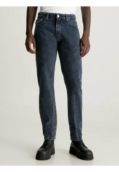 Джинсы узкого кроя AUTHENTIC STRAIGHT Calvin Klein Jeans, синий