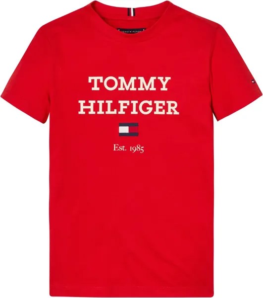 Футболка Tommy Hilfiger, светло-красный