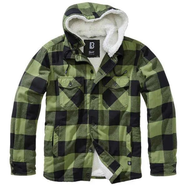 Куртка Brandit Lumberjack, зеленый