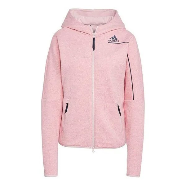 Куртка zne fz спортивная куртка Adidas, розовый