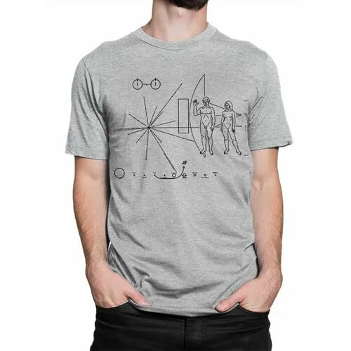 Футболка Dream Shirts, размер S, серый