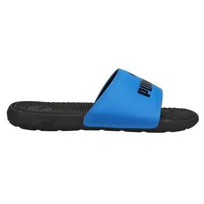 Синие повседневные сандалии для мальчиков Puma Cool Cat Slide Youth Boys 37102523