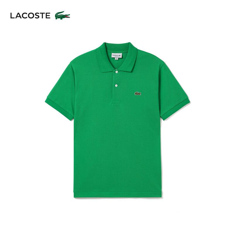 Рубашка-поло мужская Lacoste классическая, зеленый