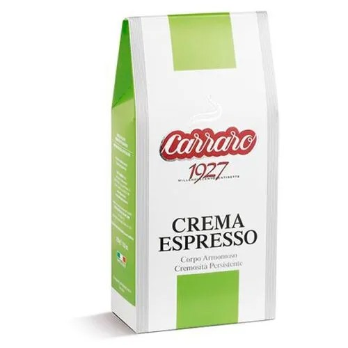 Кофе молотый Carraro Crema Espresso, 250 г