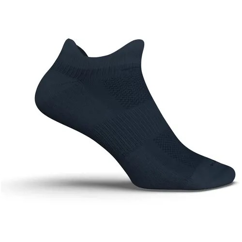 Носки для бега заниженные RUN500 INVISIBLE 2 пары эко-концепт черные KIPRUN Х Decathlon Черный EU43/46