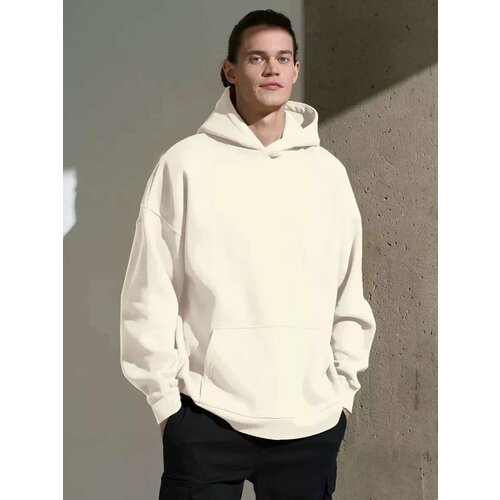Худи Uzcotton, размер 52-54\XXL, , молочный