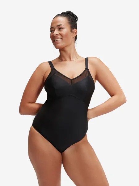 Купальник женский Speedo Mesh Detail, Черный