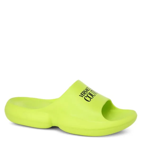 Шлепанцы мужские Versace Jeans Couture 74YA3S8A зеленые 41 EU