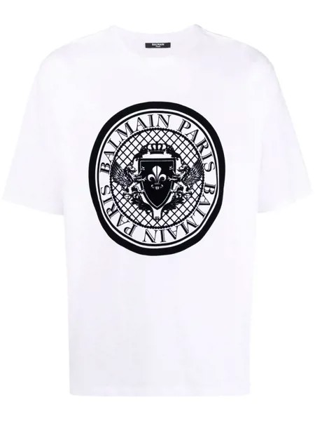 Balmain футболка с логотипом