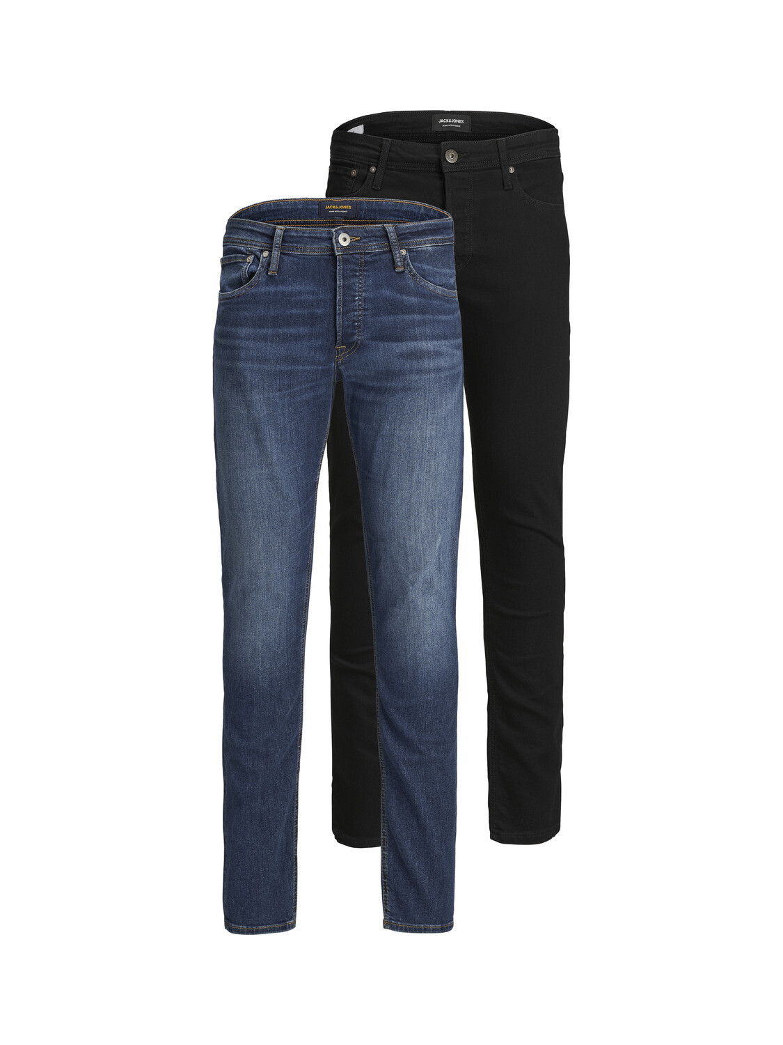 Джинсы Jack & Jones Jack & Jones Glenn Original lange Hose, черный