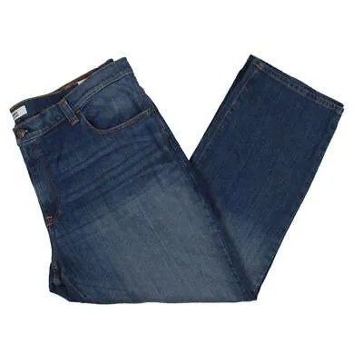 Мужские синие джинсы свободного кроя Tommy Jeans прямого кроя 46/32 BHFO 6908