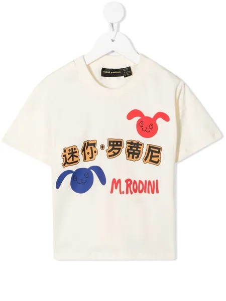 Mini Rodini футболка с принтом
