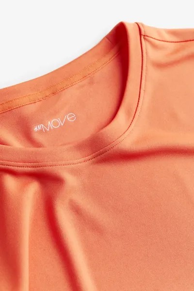 Спортивная футболка из drymove H&M, оранжевый