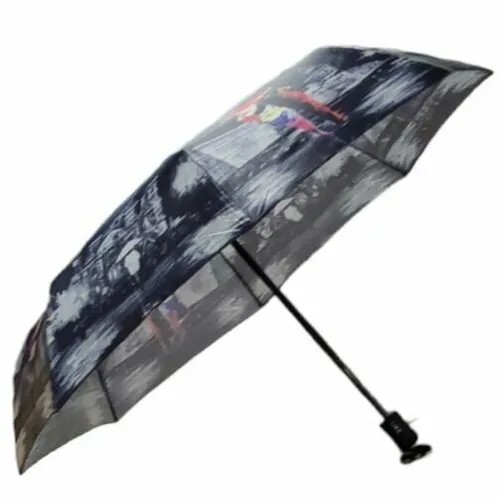 Мини-зонт Samsonite, серый, черный