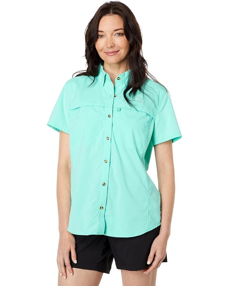 Рубашка L.L.Bean Tropicwear, цвет Faded Jade