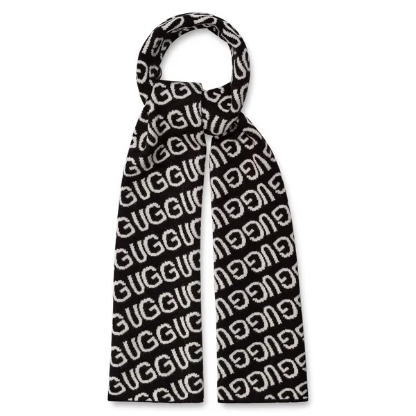UGG M Ugg Logo Knit Scarf