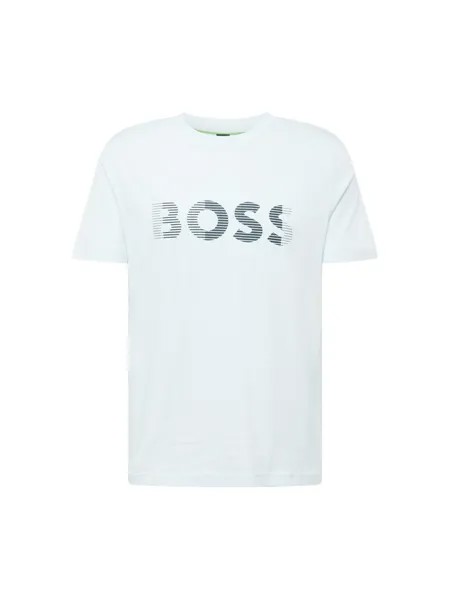 Футболка BOSS Black, морской синий/голубой