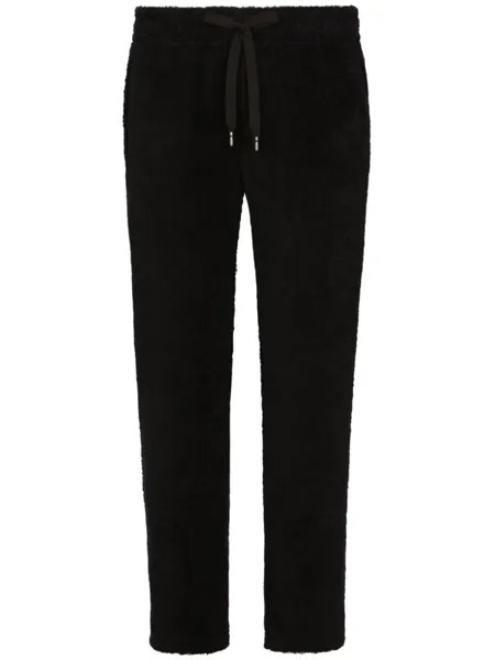 Dolce & Gabbana спортивные брюки с логотипом, черный