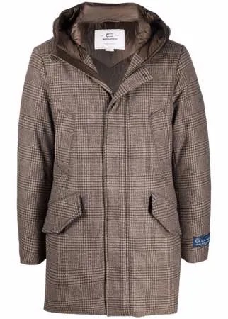 Woolrich пальто в клетку