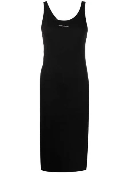 Calvin Klein Jeans платье из джерси с логотипом