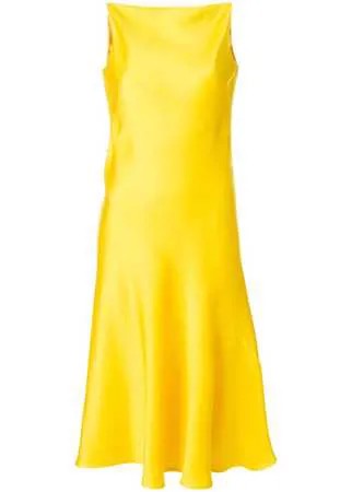 Calvin Klein 205W39nyc платье с V-образным вырезом на спине