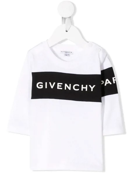 Givenchy Kids футболка с логотипом