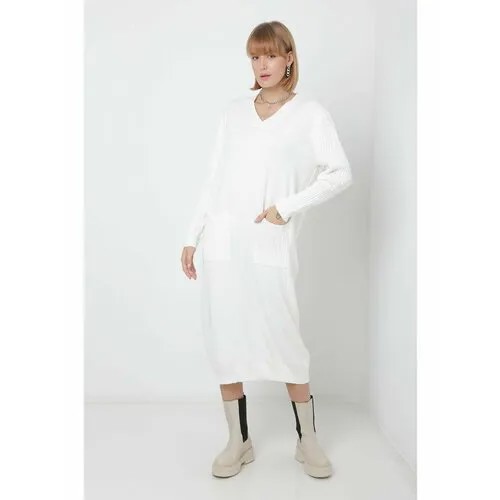 Платье E-Woman, размер L/XL, белый