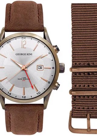 Fashion наручные  мужские часы George Kini GK.18.BR.1BR.2.BR.0. Коллекция Gents Collection
