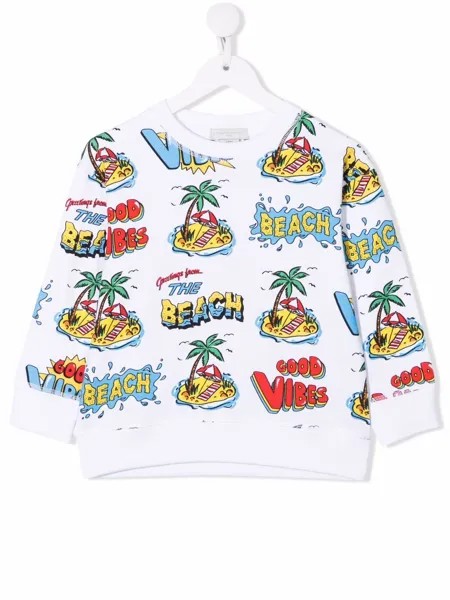Stella McCartney Kids толстовка с графичным принтом