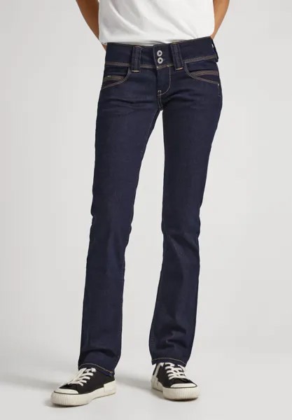 Джинсы-сигареты VENUS Pepe Jeans, прополосканный деним