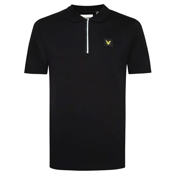 Мужская рубашка поло Lyle & Scott с молнией Lyle And Scott