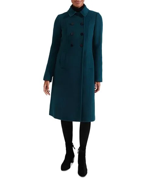 Двубортное пальто Jude HOBBS LONDON, цвет Blue