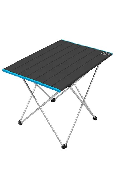Алюминиевый стол для кемпинга, складные плечевые подтяжки, портативный легкий прочный стол для пикника, походный однотонный качественный т...