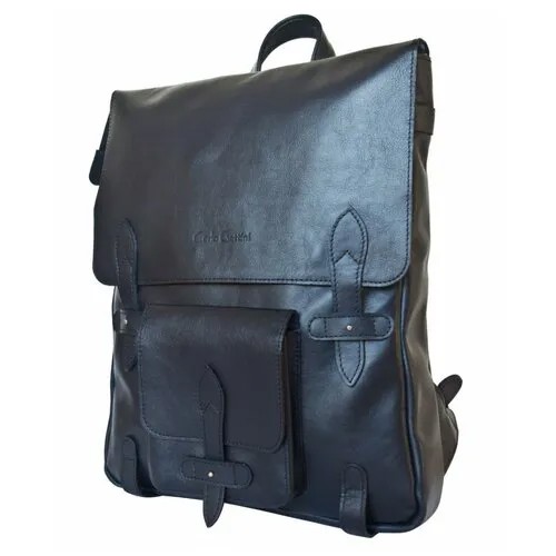 Мужской кожаный рюкзак Carlo Gattini Arma dark blue 3051-19