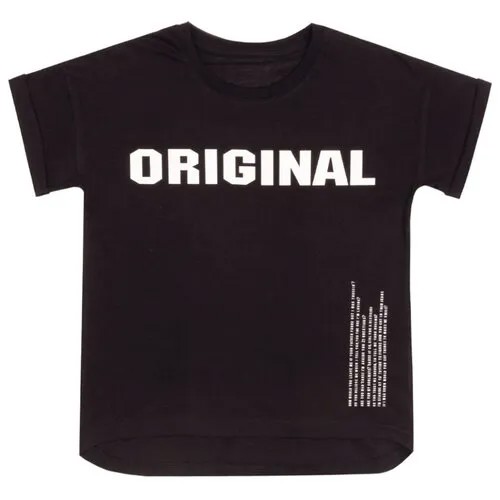 Футболка Апрель Original, размер 116-60, черный