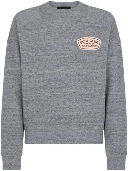 Dsquared2 толстовка Surf Club, серый