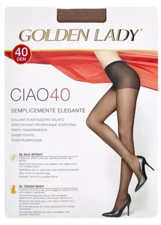 Колготки Golden Lady Ciao 40 den, размер 4-L, daino (бежевый)
