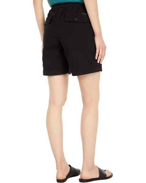 Шорты Sanctuary Trail Blazer Shorts in Stretch Cotton Poplin, черный