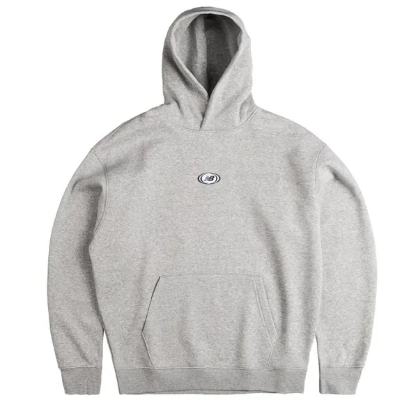 Толстовка Hoops Hoodie New Balance, серый