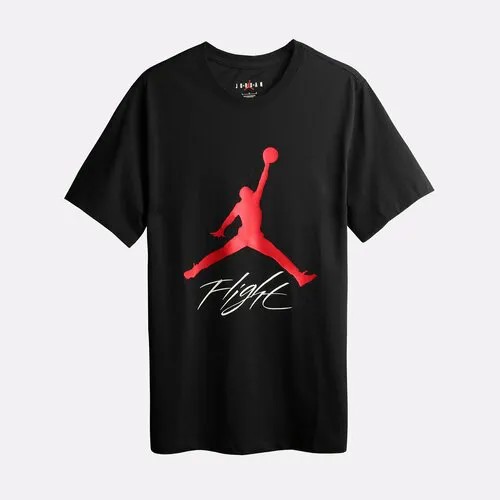 Футболка Jordan Jumpman Flight, размер L, чёрный