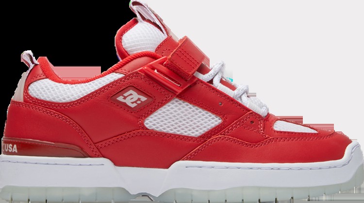 Кроссовки JS 1 'Red White', красный