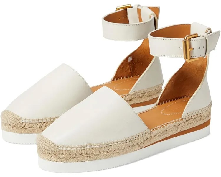 Балетки See by Chloe Glyn Espadrille Sandal, естественный