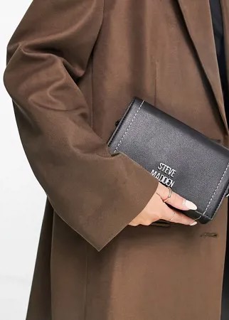 Черная сумка на плечо с ручкой сверху Steve Madden-Черный цвет