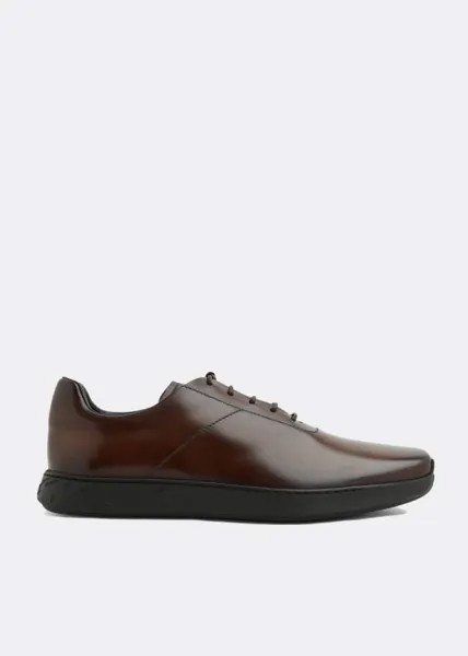 Оксфорды BERLUTI Metropolitan Oxford shoes, коричневый
